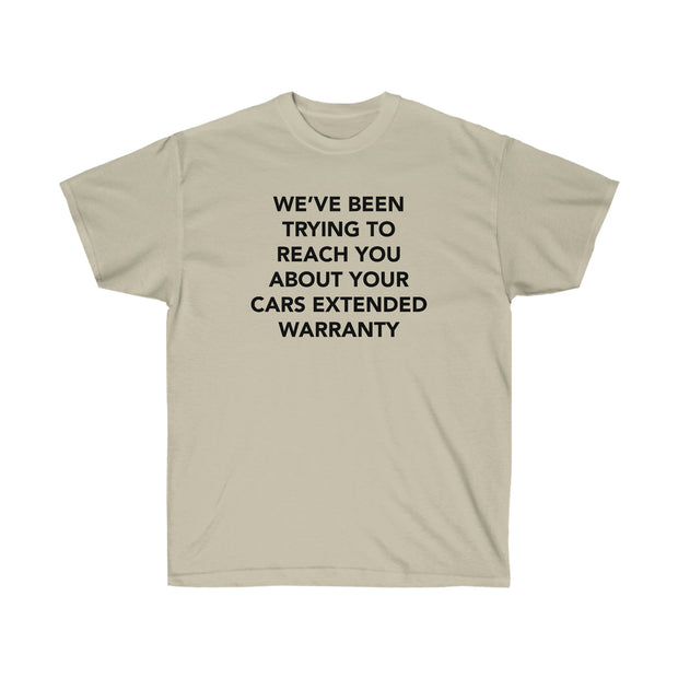 Car Warranty - Unisex Ultra Cotton Tee