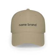 Name Brand Baseball Cap