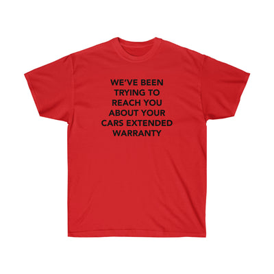 Car Warranty - Unisex Ultra Cotton Tee