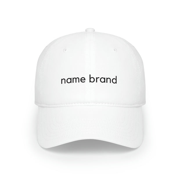 Name Brand Baseball Cap